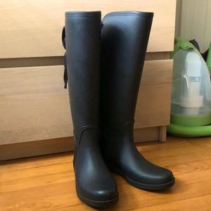 Coach tall rain boots
